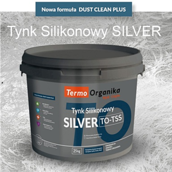 TO-TSS op.25 kg. Tynk silikonowy SILVER Termo Organika gr.kolory : PA..